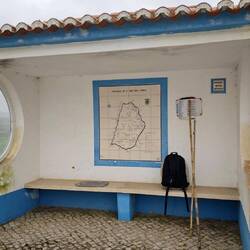 Windgeschütze Pause bei Catribana