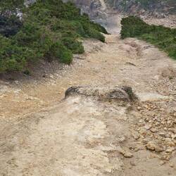 Abstieg zum Praia da Sao Juliao