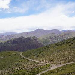Langsam gehts in die Bergstrecke.