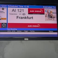 Schon mal zwei Stunden Verspätung