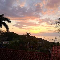 Sonnenuntergang an der Pazifikküste