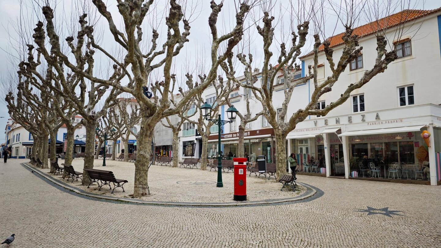 Ericeira Fußgängerzone