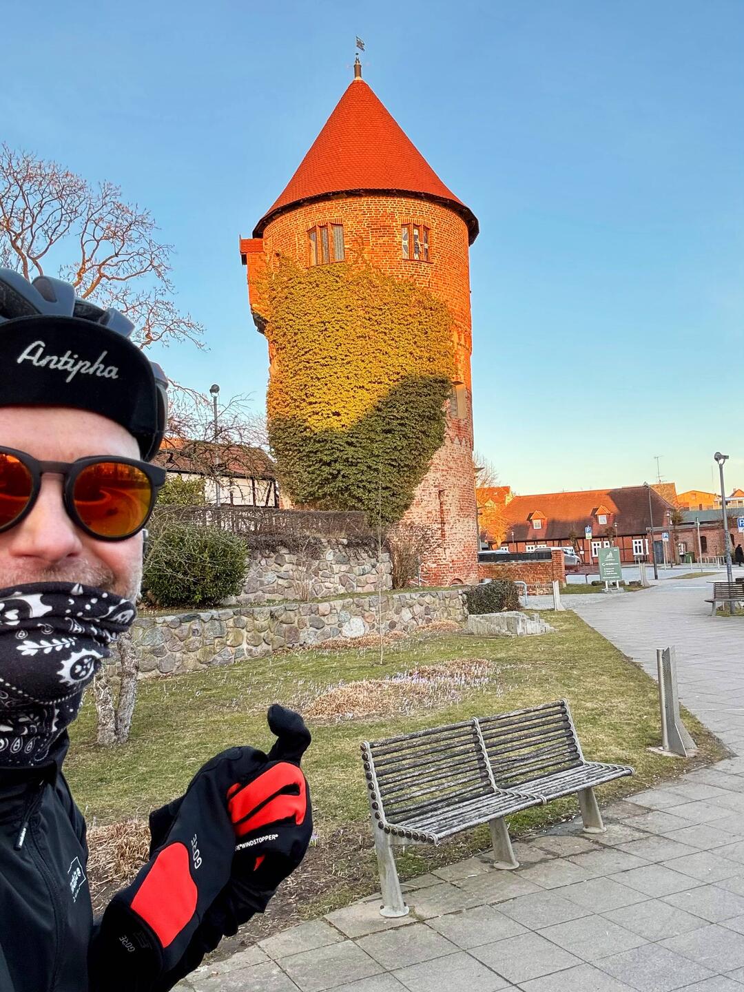 Amtsturm zur Golden Hour