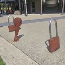 kreative Fahrradständer