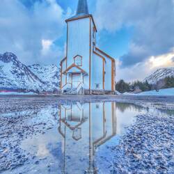 Pfützenfotos sind jetzt Trumpf