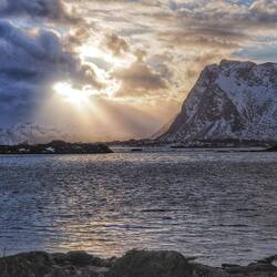 Sturm und Wolken sind die Kombination, die ich liebe