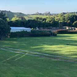 The vista from the house