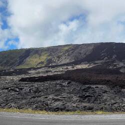 ...sich die Lava den Weg zum Meer gebahnt hat