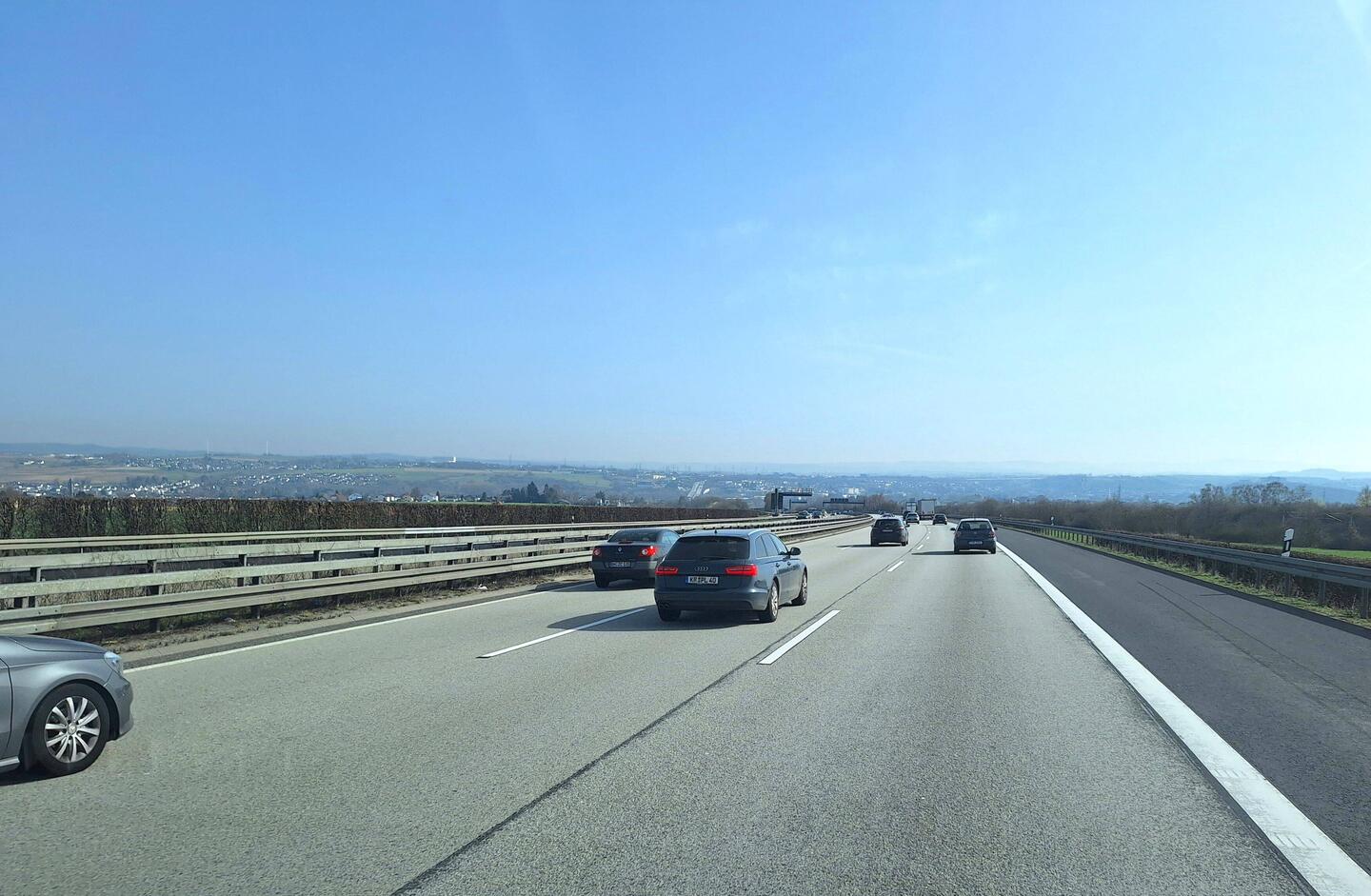 Saharastaub liegt in der Luft