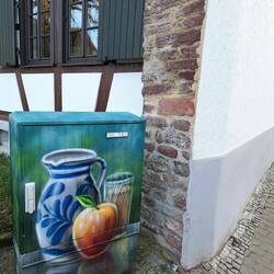 Apfelwein gibt es hier überall