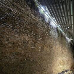 The house predates the wall by 200 or 300 years.