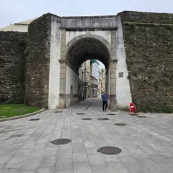 Roman gate into Lugo.
