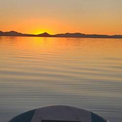 Awaiting on the water