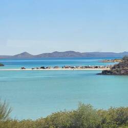 Our Campo at Playa de Requeson...