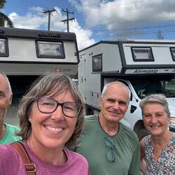 Das war eine Überraschung, ein Oman am AdW. Schöne Stunden mit Beat und Andrea.