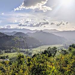 Vom Resort aus eine kleine Wanderung zu einem Lockout