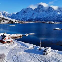 Stellplatz in Svolvaer 🅿️🚐