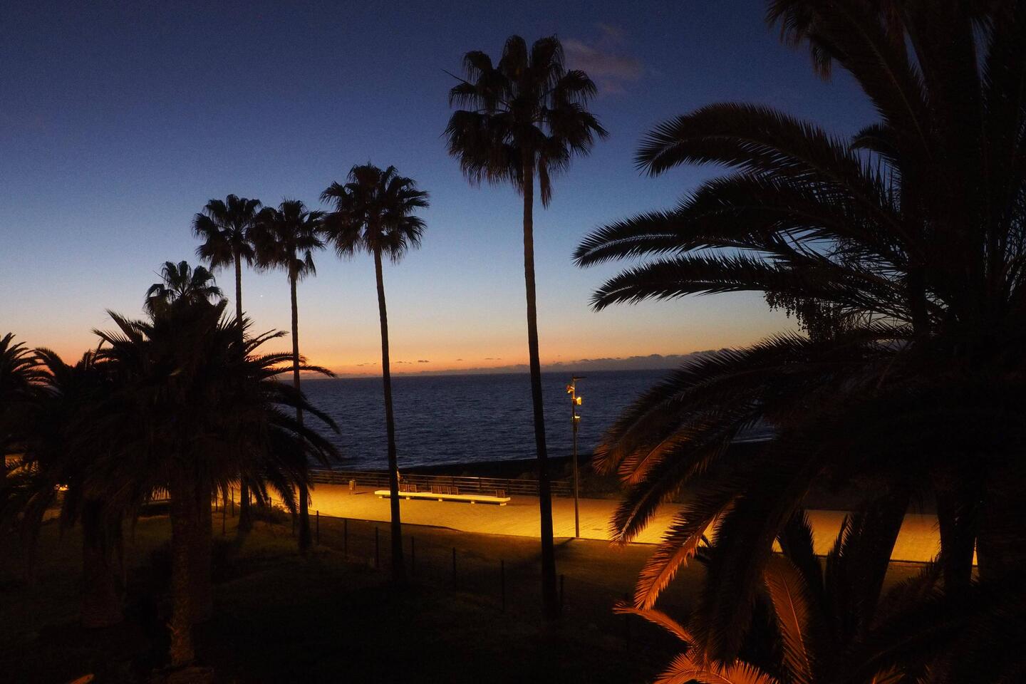 Der Vor-Vorletzte Abend von der Terrasse