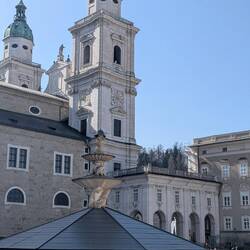 Salzburg Cathedral where Mozart was the organist for two years (and after him, Hayden)