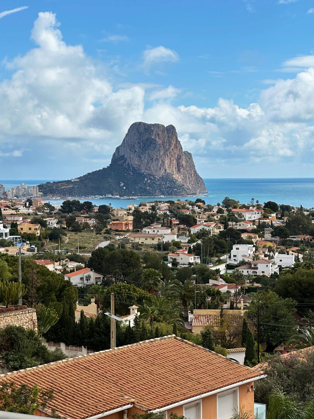 Anfahrt auf Calpe