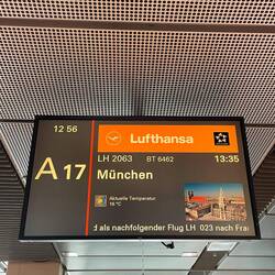 Gleich geht's ab nach München