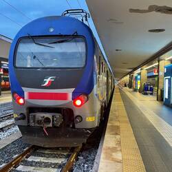 letztes Transportmittel: mit dem Regioexpress von Neapel nach Salerno