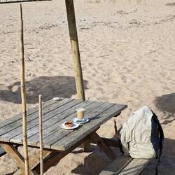 Beach Pause zum Regenerieren