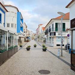 Ericeira: Fußgängerzone im Tiefschlaf