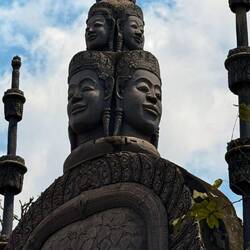 Le jardin du temple ...