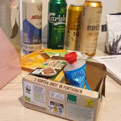 Zu fertig vom Tag für Abendbrot.