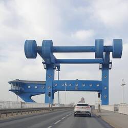 Kurz vor Wolgast. Tschüss Usedom.