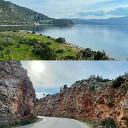 ..wir verlassen die Halbinsel Methana wieder..