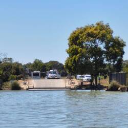 Murray River - Fähre....