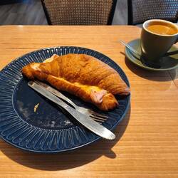 Kaffeepause unterwegs in Naracoorte