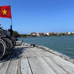 Schiffsüberfahrt zur Insel