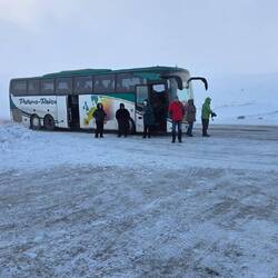 Bus am Polarkreis