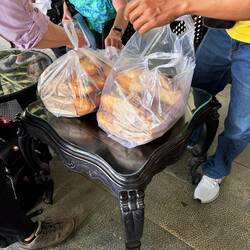 Bahn Mi - for dinner from a special Anthony Bourdain Bahn Mi spot