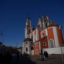 Mal wieder eine lithauische Kirche.