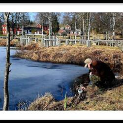 Kaffeewasser wird geholt...