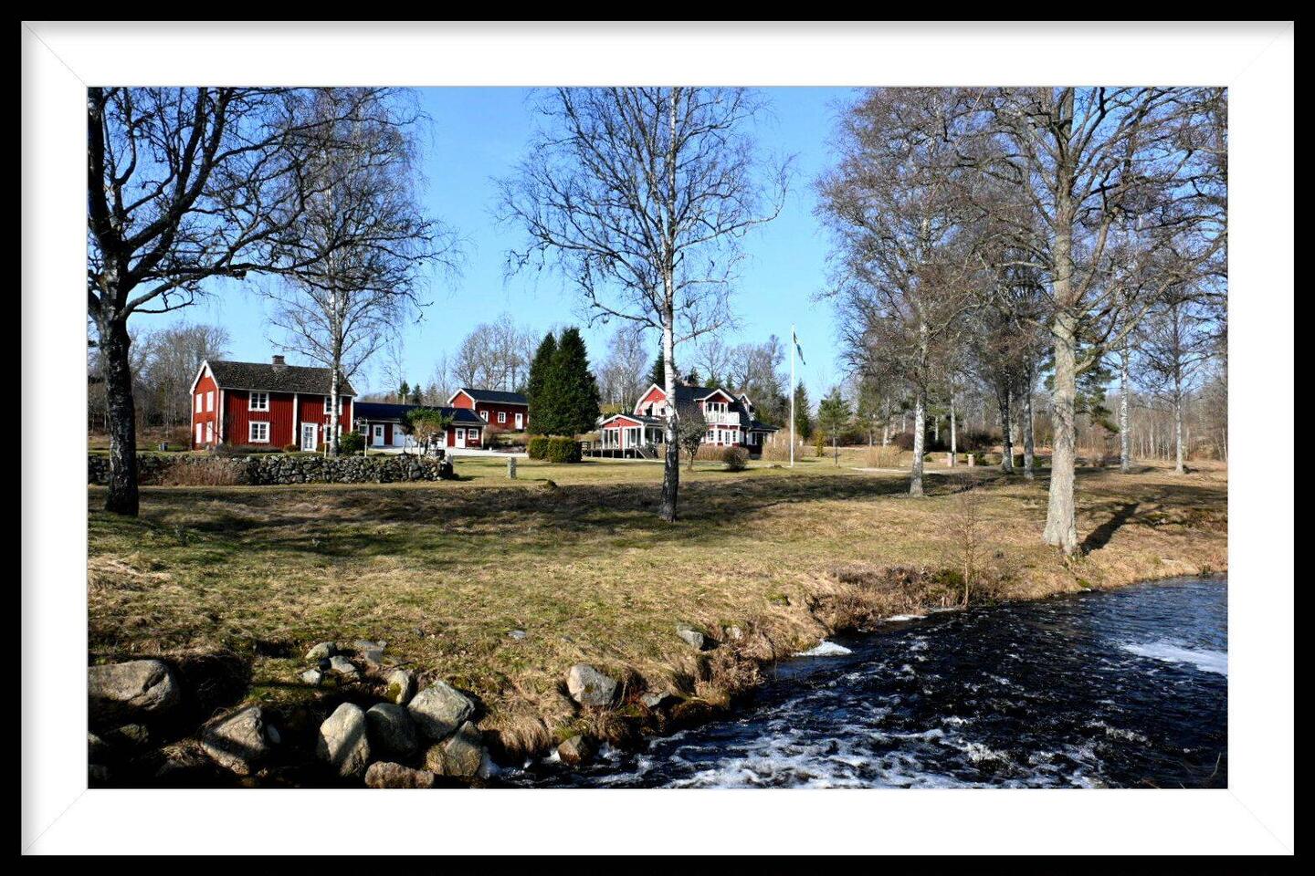 Schönstes Frühlingswetter bei Strömmagården