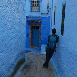 Chefchaouen, die ganze Medina ist blau