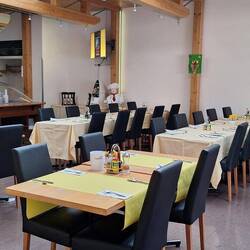 Unser Raum für Frühstück und Abendessen