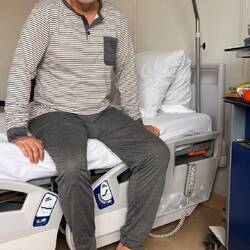On the ward: in PJs and wireless