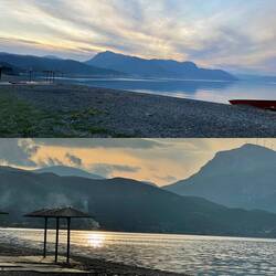 ..wir haben hier komischerweise Gardasee Feeling 😅