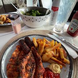 Mahlzeit bei uns heute erst um 17h 😋😋