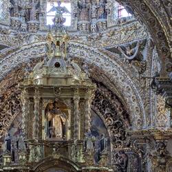 The Rosario Chapel within the church