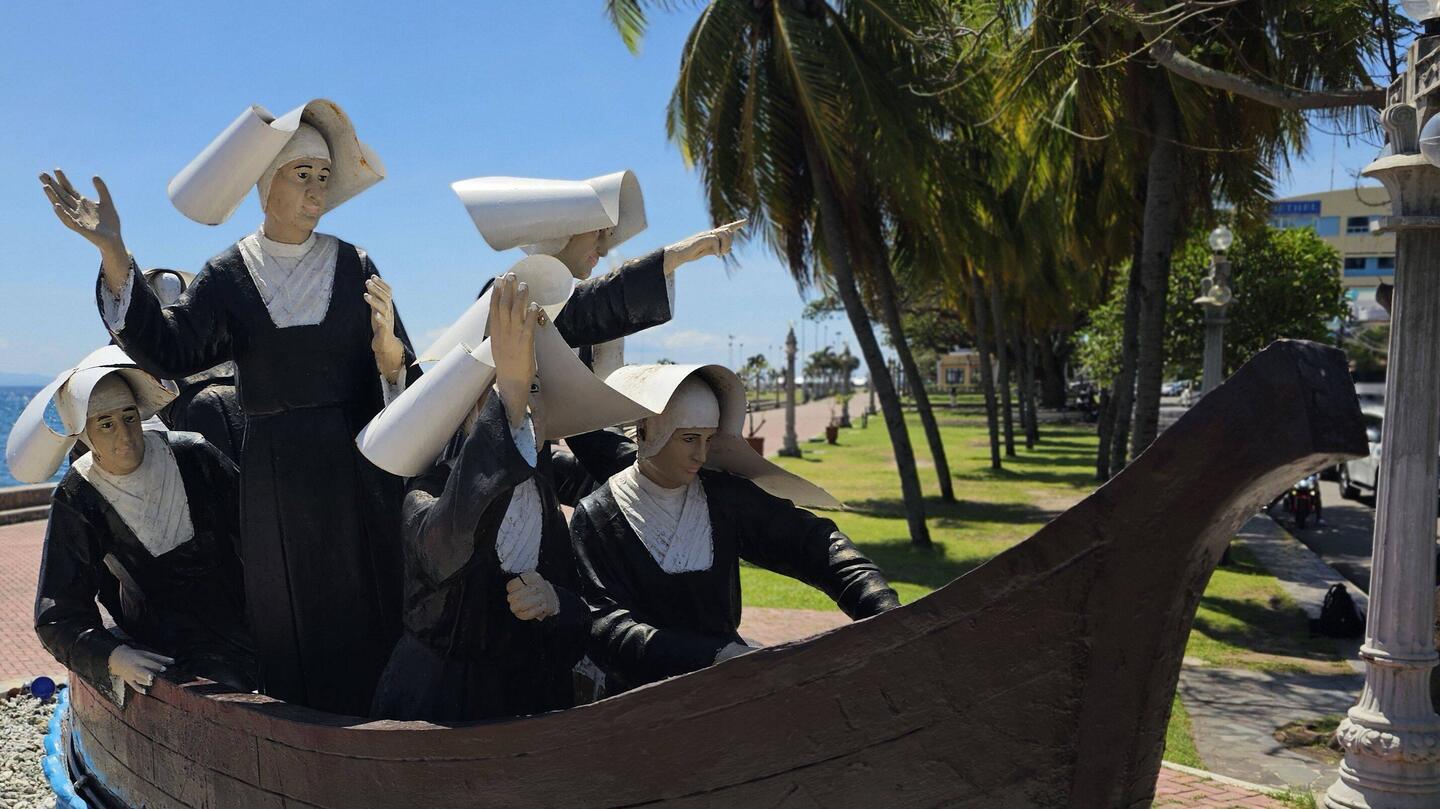 Die Nonnen kommen und ich reise ab aus Dumaguete.