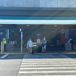 Wieder mal Gepäck schleppen...