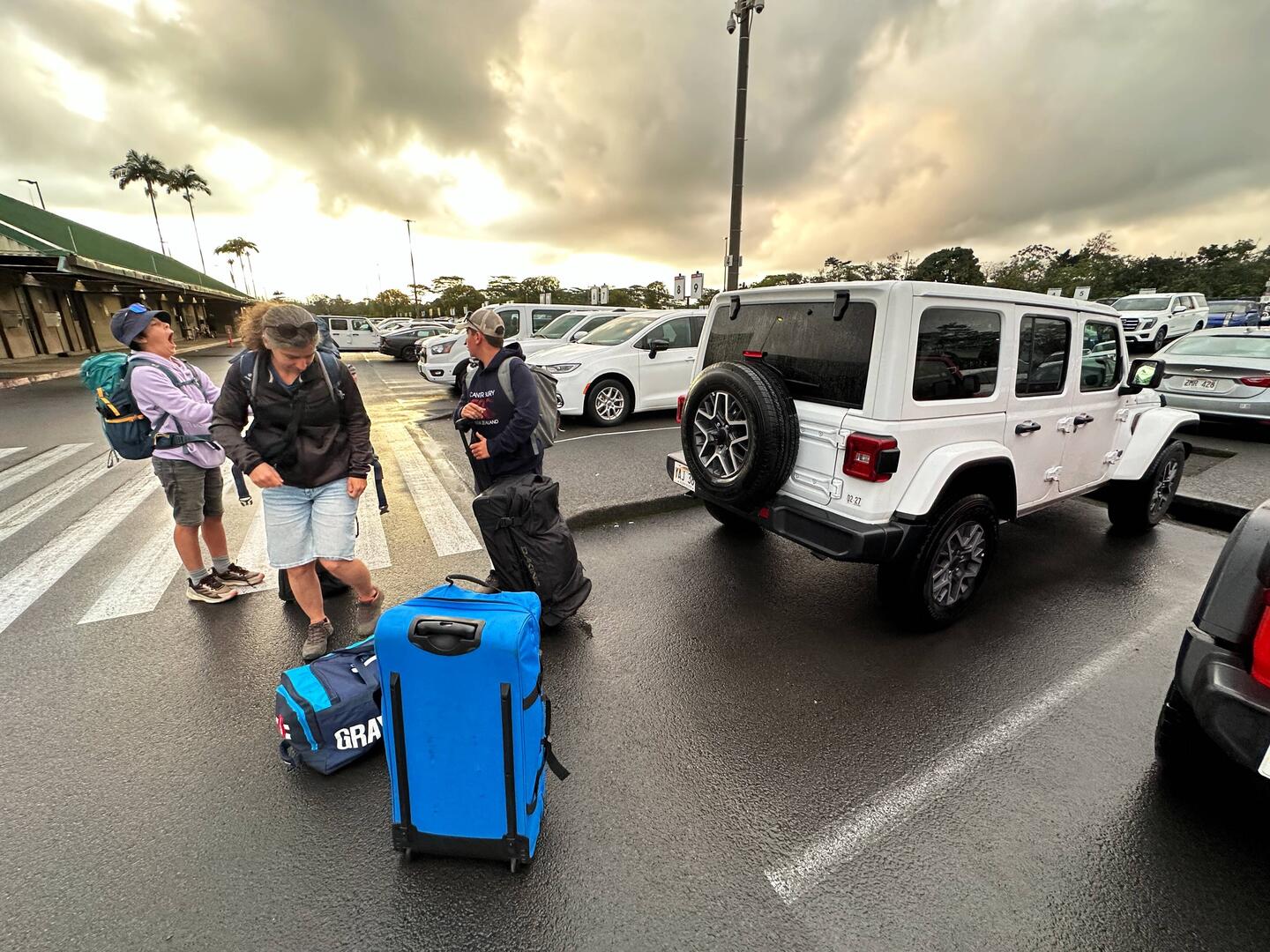 Auf Wiedersehen Jeep Wrangler, du hast uns gut die über 1000 Kilometer transportiert...