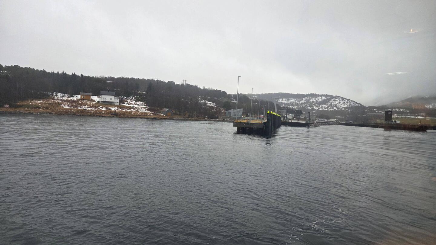 Letzte Fährüberfahrt 8. März Richtung Narvik